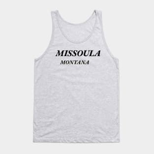 missoula montana Tank Top